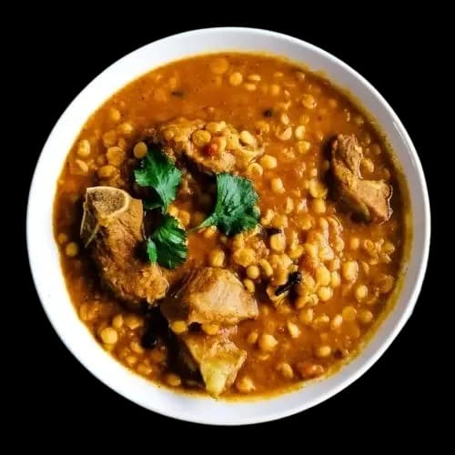 Dal Gosht (Mittagskarte)